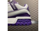 (Free Shipping)Louis Vuitton Trainer Maxi Purple 1ACRKE