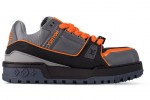 (Free Shipping)Louis Vuitton LV Trainer Maxi Black Orange Monogram