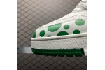 (Free Shipping)Louis Vuitton LV Trainer Yayoi Kusama Green White