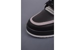 (Free Shipping)Louis Vuitton LV Trainer Black Grey White 1AAHS3