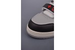 (Free Shipping)Louis Vuitton LV Trainer Red Grey Black