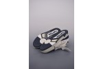 (Free Shipping)Louis Vuitton Trainer Marine WHITE/NAVY/GREY 1ABNIL