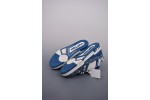 (Free Shipping)Louis Vuitton Trainer #54 Signature Blue White