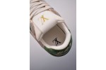 (Free Shipping)Louis Vuitton LV Trainer Damier White Green