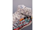 (Free Shipping)Nike Air Force 1 Mid x LOUIS VUITTON LV 'Beige' 1A9VE6