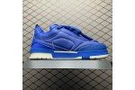 (Free Shipping)Louis Vuitton LV Skate Sneaker Blue