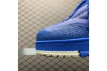 (Free Shipping)Louis Vuitton LV Skate Sneaker Blue