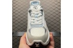 (Free Shipping)Louis Vuitton RUN 55 WMS White