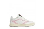 (Free Shipping)Gucci Re-Web Leather Sneakers Pink 785728 AADRT 9078