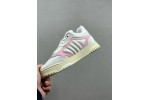 (Free Shipping)Gucci Re-Web Leather Sneakers Pink 785728 AADRT 9078