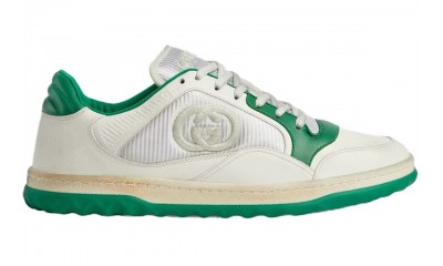 (Free Shipping)Gucci MAC80 Off-White Green (Women's)