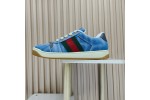 (Free Shipping)Gucci Ace 'Blue Velvet'