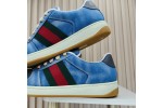 (Free Shipping)Gucci Ace 'Blue Velvet'