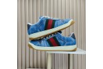 (Free Shipping)Gucci Ace 'Blue Velvet'