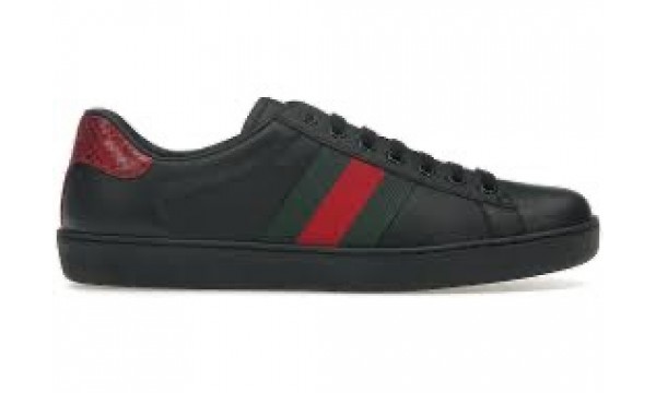 (Free Shipping)Gucci Ace 'Black Velvet'