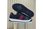 (Free Shipping)Gucci Ace 'Black Velvet'