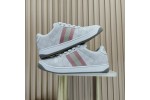 (Free Shipping)Gucci Wmns Screener Sneaker GG Monogram - White Pink 771134-96GE0-9058