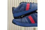 (Free Shipping)Gucci Screener 'GG Supreme - Dark Blue Red' 763525-FACMI-8443