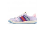 (Free Shipping)Gucci Wmns Screener GG Sneakers 'Purple Multi'  741575-9SFR0-8480