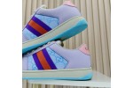 (Free Shipping)Gucci Wmns Screener GG Sneakers 'Purple Multi'  741575-9SFR0-8480