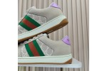 (Free Shipping)Gucci Wmns Screener 'GG Crystals - Purple Green Red' 705051-UULG0-9683