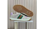 (Free Shipping)Gucci Wmns Screener 'GG Crystals - Purple Green Red' 705051-UULG0-9683