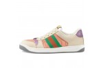 (Free Shipping)Gucci Wmns Screener 'Pink Green Orange' 577684-9W880-2596