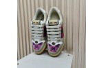 (Free Shipping)Gucci Wmns Screener 'Purple GG Lamé' 570443-9SFR0-5270