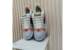 (Free Shipping)Gucci Screener GG Leather Sneakers 'Grey Blue Red' 708296-0YIA0-1471