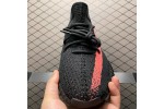 (Free Shipping)Adidas Yeezy Boost 350 V2 Core Black Red BY9612