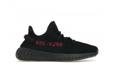 (Free Shipping)Adidas Yeezy Boost 350 V2 Black Red (2017/2020) CP9652