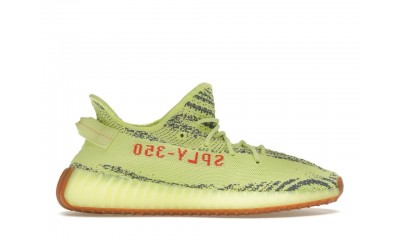 (Free Shipping)Adidas Yeezy Boost 350 V2 Semi Frozen Yellow B37572