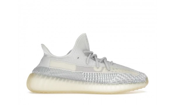 (Free Shipping)Adidas Yeezy Boost 350 V2 Cloud White (Non-Reflective)  FW3043