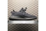 (Free Shipping)Adidas Yeezy Boost 350 V2 Black (Non-Reflective) FU9006