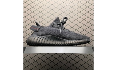 (Free Shipping)Adidas Yeezy Boost 350 V2 Black (Non-Reflective) FU9006