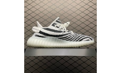 (Free Shipping)Adidas Yeezy Boost 350 V2 Zebra CP9654