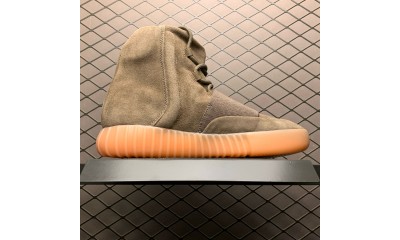 (Free Shipping)Adidas Yeezy Boost 750 Light Brown Gum (Chocolate) BY2456