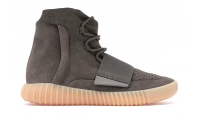 (Free Shipping)Adidas Yeezy Boost 750 Light Brown Gum (Chocolate) BY2456