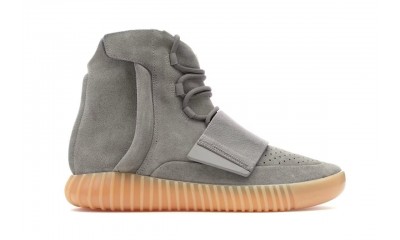 (Free Shipping)Adidas Yeezy Boost 750 Light Grey Glow In the Dark BB1840