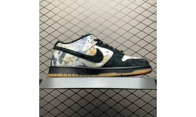 (Free Shipping)Nike SB Dunk Low Supreme Rammellzee FD8778-001