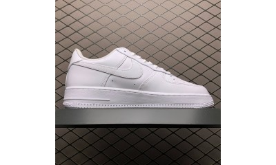 (Free Shipping)Nike Air Force 1 Low Supreme White CU9225-100