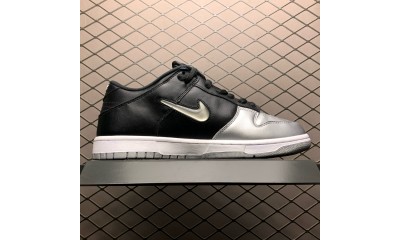 (Free Shipping)Nike SB Dunk Low Supreme Jewel Swoosh Silver CK3480-001