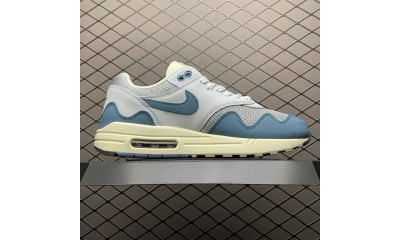 (Free Shipping)Nike Air Max 1 Patta Waves Noise Aqua (with Bracelet) DH1348-004