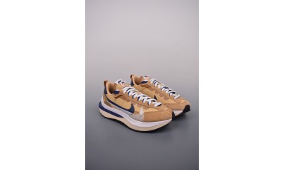 (Free Shipping)Nike Vaporwaffle sacai Sesame Blue Void DD1875-200