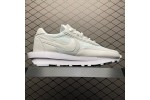 (Free Shipping)Nike LD Waffle Sacai White Nylon BV0073-101