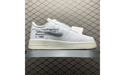 (Free Shipping)Nike Air Force 1 Low Virgil Abloh Off-White (AF100) AO4297-100