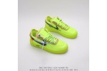 (Free Shipping)Nike Air Force 1 Low Off-White Volt AO4606-700