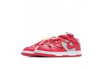 (Free Shipping)Nike Dunk Low Off-White University Red CT0856-600