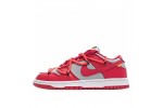 (Free Shipping)Nike Dunk Low Off-White University Red CT0856-600