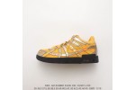 (Free Shipping)Nike Air Rubber Dunk Off-White University Gold CU6015-700